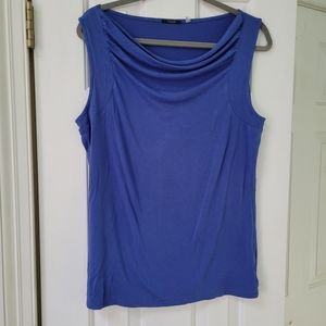 TAHARI sleeveless knit top